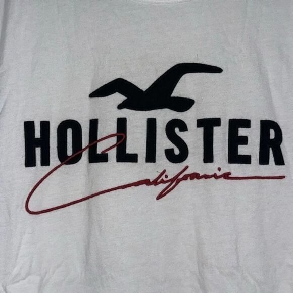 Hollister Mens White "California" Graphic T-Shirt XL - Picture 6 of 9